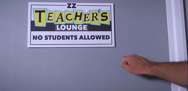  Brazzers - Big Tits at School - Sneaking Into The Teachers Lounge scene starring Natasha Nice and Se